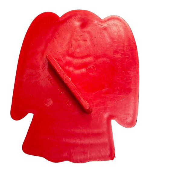 Vintage Red Angel Cookie Imprint Cutter Holiday Christmas Baking Tool - Picture 2 of 4